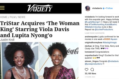 Viola Davis and Lupita Nyong’o are gearing up for battle.