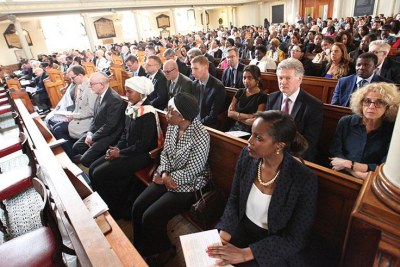 Guests at the Genocide commemoration event (file photo).