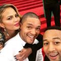 Trevor Noah Just Hanging With His Celebrity Friends
