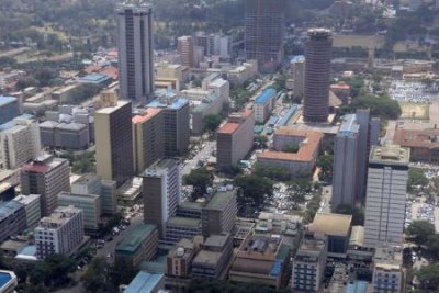 A view of Nairobi.