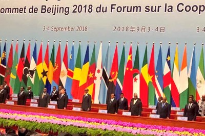 Forum Chine-Afrique 2018 avec la participation de 48 chefs d’Etats et de gouvernements africains.