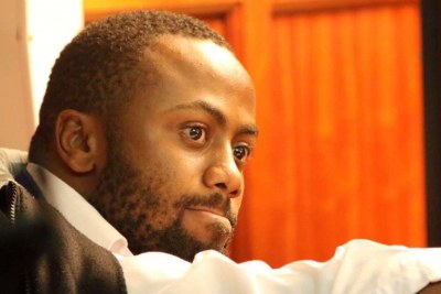 Joseph Irungu alas at the Milimani Law Courts on Tuesday, October 9, 2018.