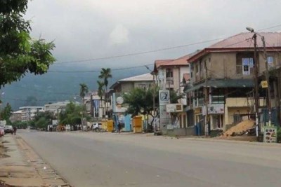 Deserted English speaking town of Buea (file photo).