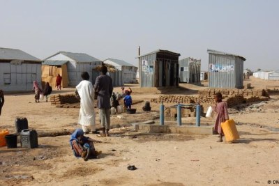 Many Nigerians in the northeast have fled Boko Haram attacks and now live in refugee camps (file photo).