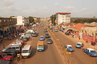 The central Avenida dos Combatentes da Liberdade da Pátria avenue in the capital Bissau (file photo).