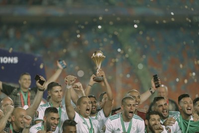 L'Algérie championne d'Afrique après la CAN 2019 en Egypte
