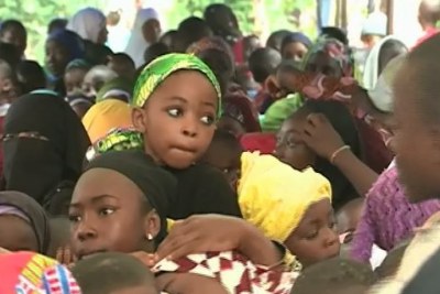 Cameroon school children
