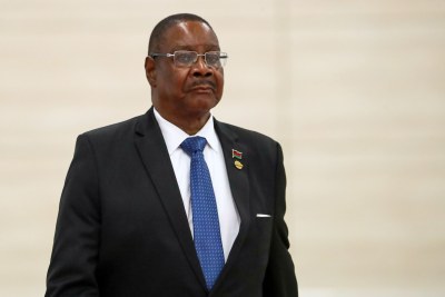 Former president Peter Mutharika (file photo).