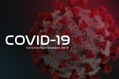 Coronavirus (COVID-19) disease graphic.
