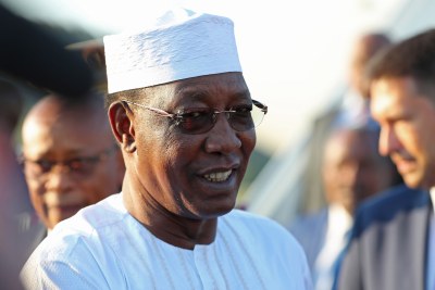 Chad's President Idriss Deby Itno.