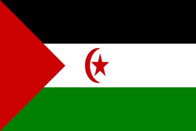 Western Sahara flag.