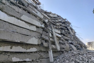 Les conséquences de l'effondrement du bâtiment à Lagos