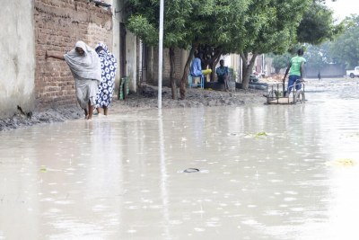 Floods in N'Djamena (file photo).