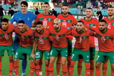 Equipe nationale du Maroc au Mondial 2022