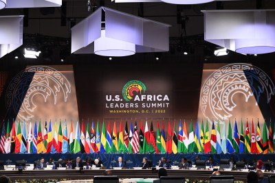 Photo of leaders taking part in the U.S.-Africa Leaders Summit in Washington, DC on December 15, 2022.