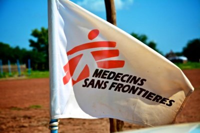 Médecins Sans Frontières flag (file photo).