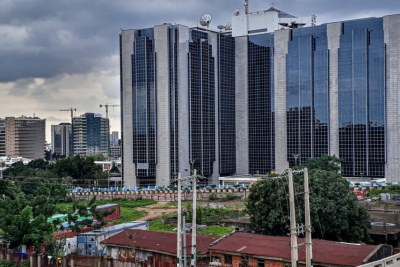 The Central Bank of Nigeria in Abuja.