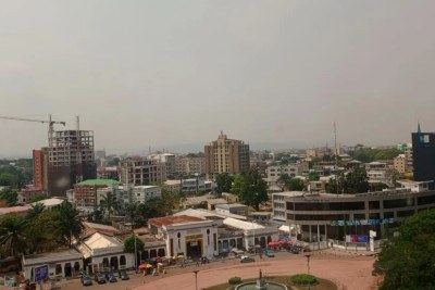 Une vue du centre-ville de Brazzaville