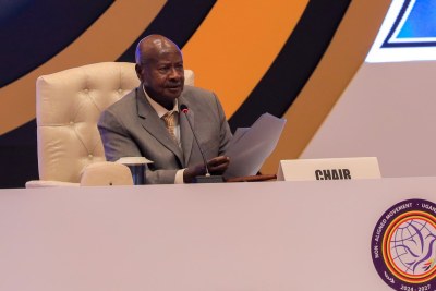 Le président de la République de l’Ouganda, Yoweri Museveni