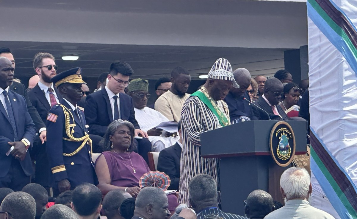 Liberia - Boakai Sworn in As Liberia's 26th President