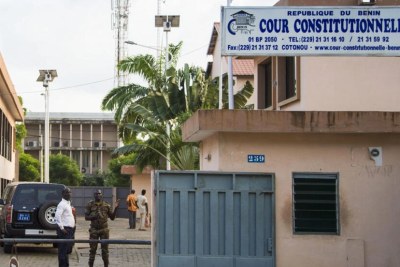 Les locaux de la Cour constitutionnelle du Bénin.