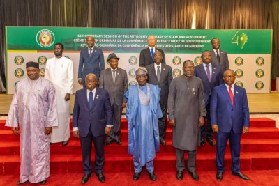 Ecowas summit (file photo)