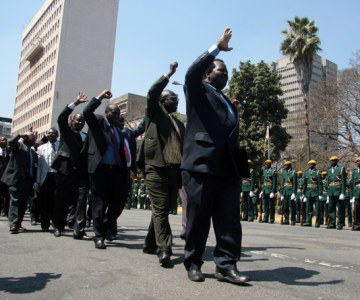 Zimbabwe Opening of 7th Parliament 2008